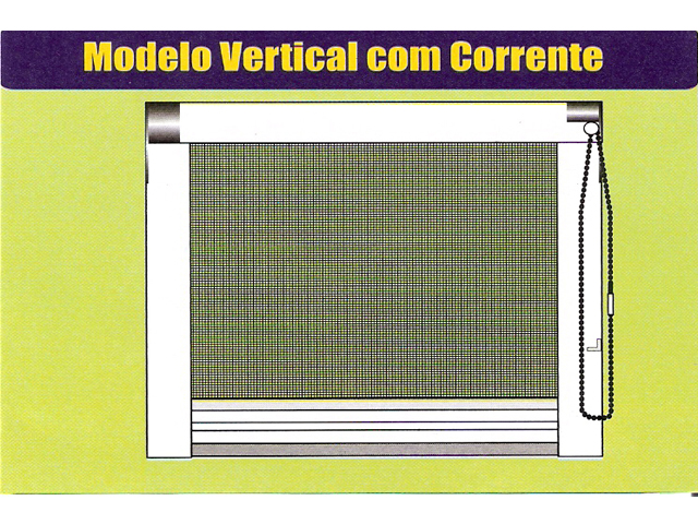 Tela Vertical c/ Corrente